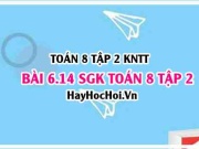 Bài 6.14 SGK Toán 8 Tập 2 Kết nối tri thức